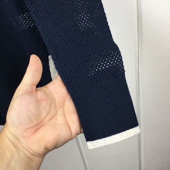 Smartwool Tunic Sweater NWT Navy & Gray Wool V-neck - Picture 7 of 13